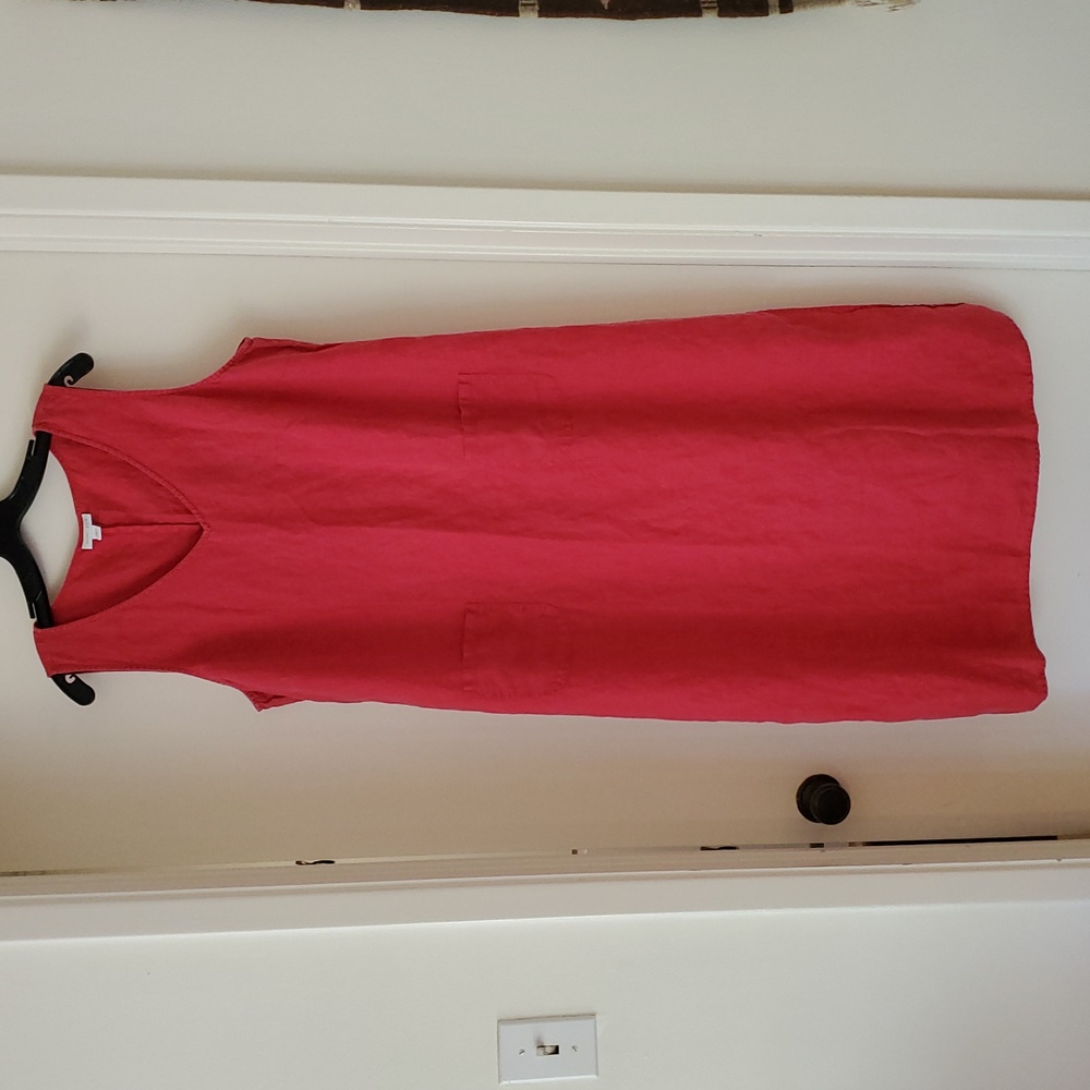Sleeveless Red Dress